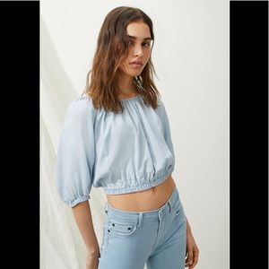 French Connection Julienne Lovell 70s Crop Top